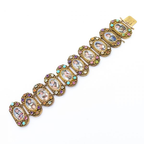Swiss Enamel Bracelet
