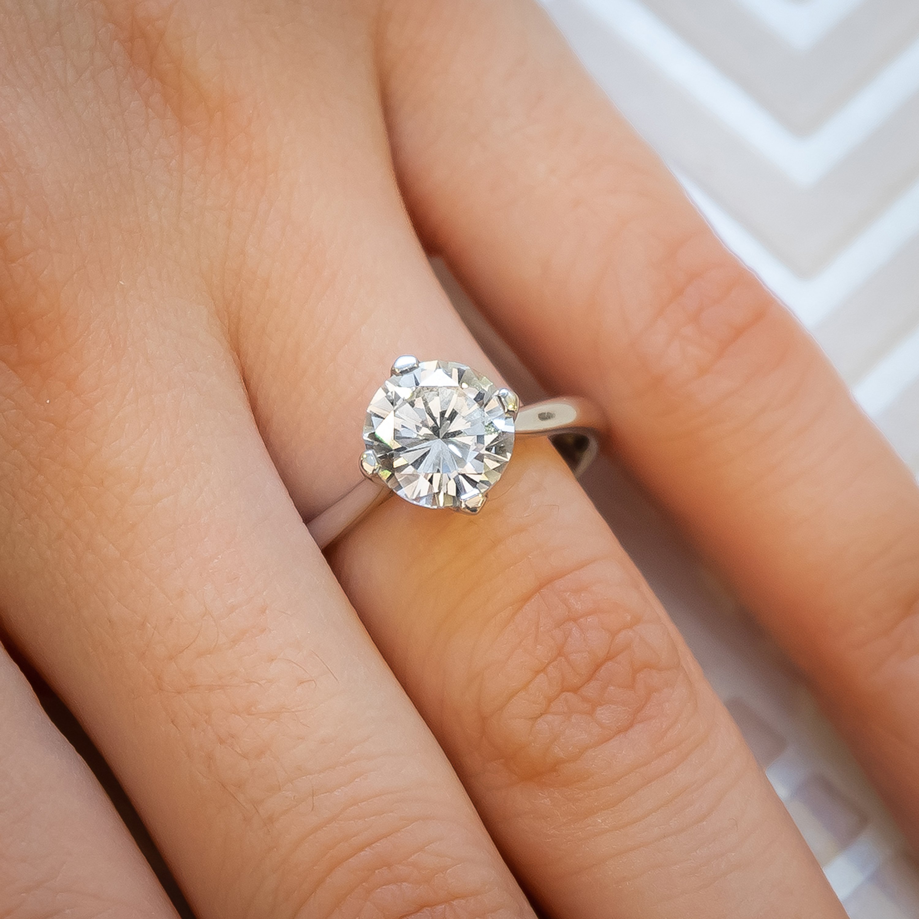 Single Stone Diamond Ring - Image 2