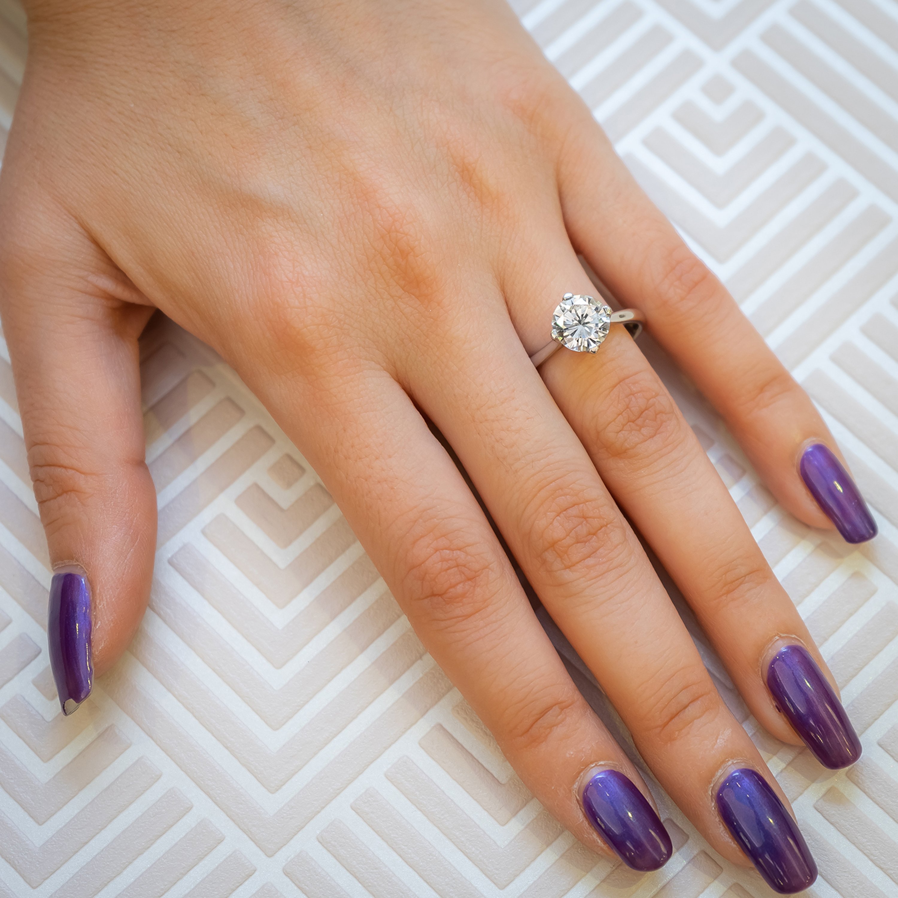 Single Stone Diamond Ring - Image 3