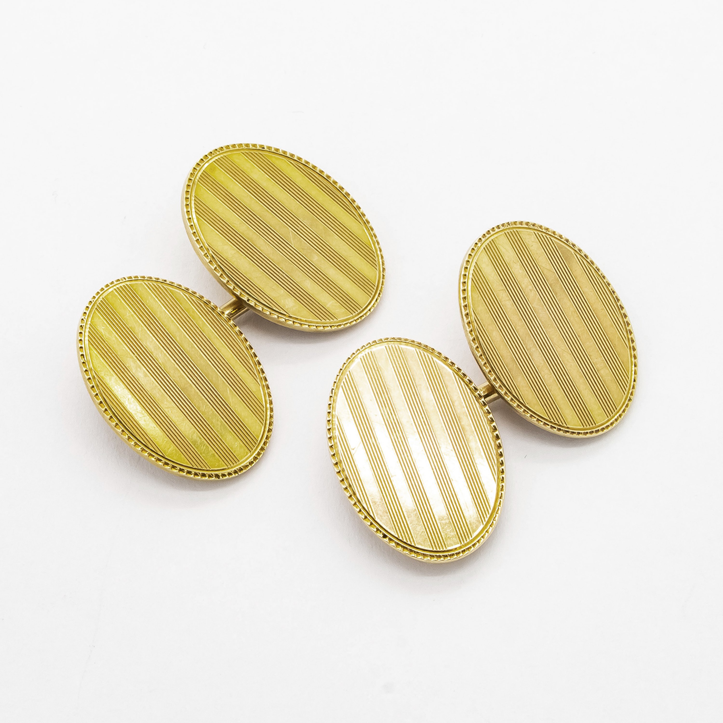 Bailey, Banks & Biddle gold cufflinks - Image 5