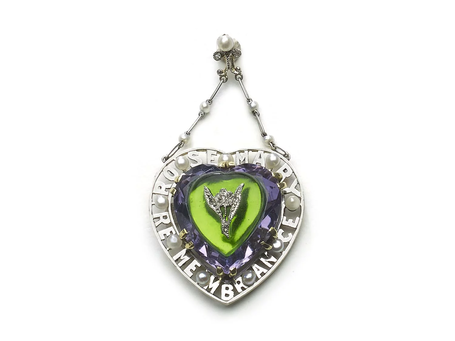 Suffragette Pendant. SOLD